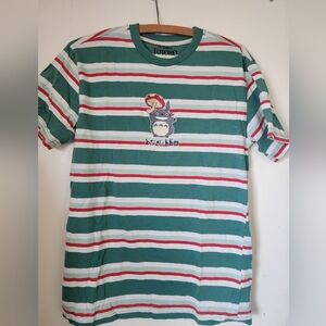 Organic cotton small tee with Totoro Patch